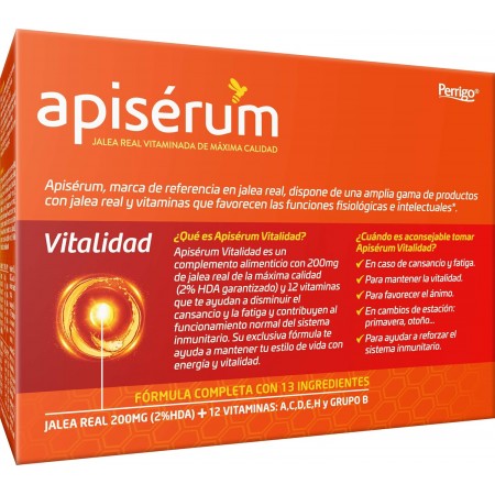 APISERUM VITALIDAD PACK 60 CAPSULAS + 30  DE REGALO