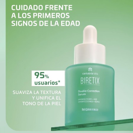 BIRETIX DOUBLE CORRECTION SERUM IMPERFECCIONES Y ANTIEDAD 30 ML