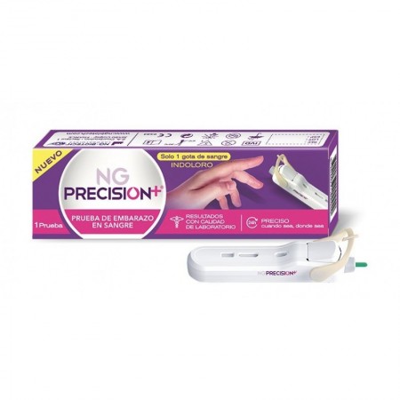 TEST PRUEBA DE EMBARAZO EN SANGRE CAPILAR NGPRECISION+ 1 TEST