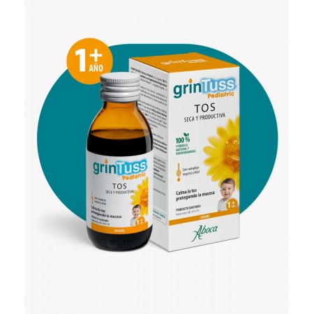 GRINTUSS JARABE TOS CON POLIRESIN PEDIATRICO 180 ML
