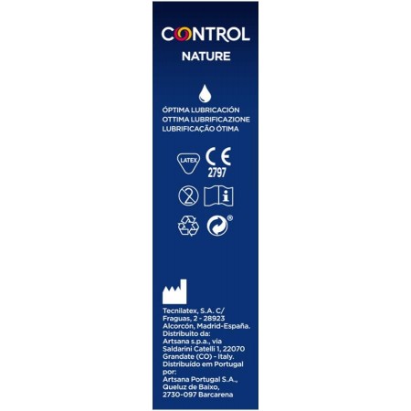 CONTROL NATURE PRESERVATIVOS 12 UNIDADES + GRATIS CONTROL ULTRAFEEL 3 PRESERVATIVOS
