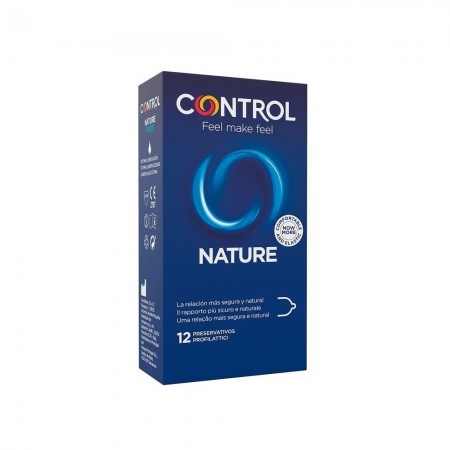CONTROL NATURE PRESERVATIVOS 12 UNIDADES + GRATIS CONTROL ULTRAFEEL 3 PRESERVATIVOS
