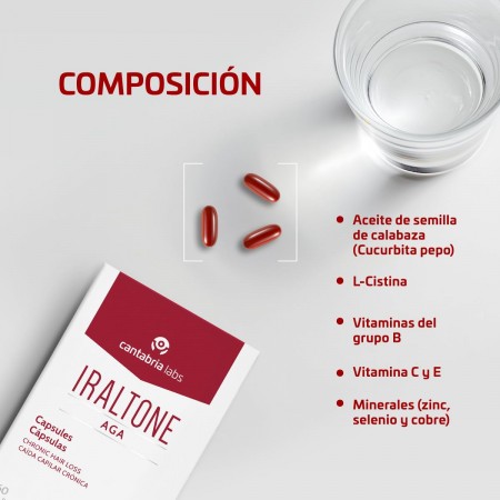 IRALTONE AGA 60 CAPSULAS