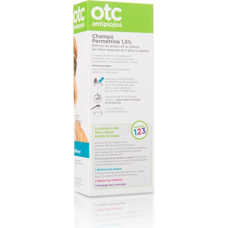 OTC ANTIPIOJOS PERMETRINA 1,5% CHAMPU ANTIPIOJOS 125 ML