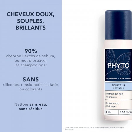 PHYTO SUAVIDAD CHAMPU SECO SPRAY 75ML