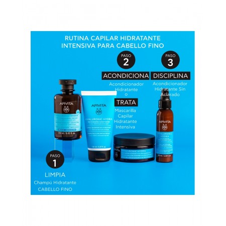 APIVITA CHAMPU HYALURONIC HYDRA CABELLO FINO 250 ML