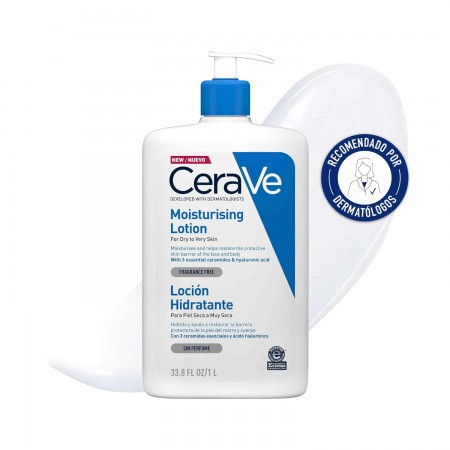 CERAVE LOCION HIDRATANTE CARA Y CUERPO 1 L