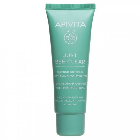 APIVITA JUST BEE CLEAR CREMA ANTIIMPERFECCIONES MATIFICANTE HIDRATANTE 40ML