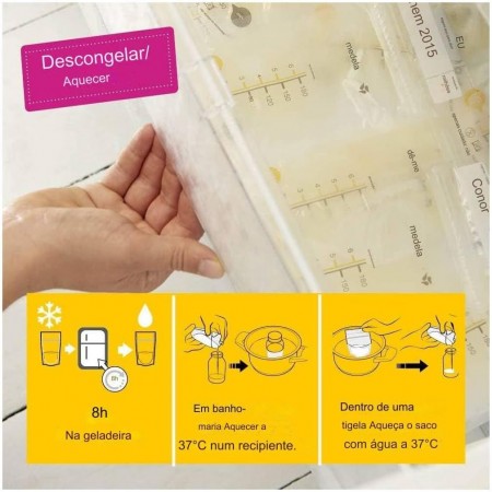 MEDELA BOLSAS PARA LECHE MATERNA 25 BOLSAS