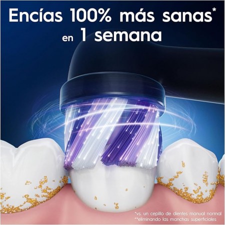 ORAL B RECAMBIOS CABEZAL CEPILLO IO2 RADIANT WHITE 4 RECAMBIOS