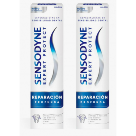 SENSODYNE PACK EXPERT PROTECT REPARACION PROFUNDA 2ªUD 45% PASTA 2 X 75 ML