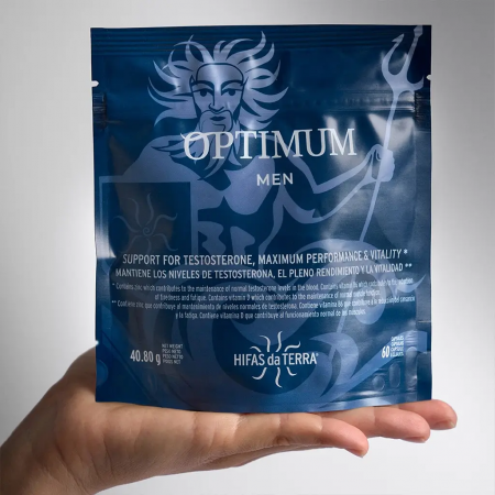 OPTIMUM MEN 60 CAPSULAS HIFAS DA TERRA 40.80 G