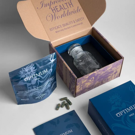 OPTIMUM MEN 60 CAPSULAS HIFAS DA TERRA 40.80 G