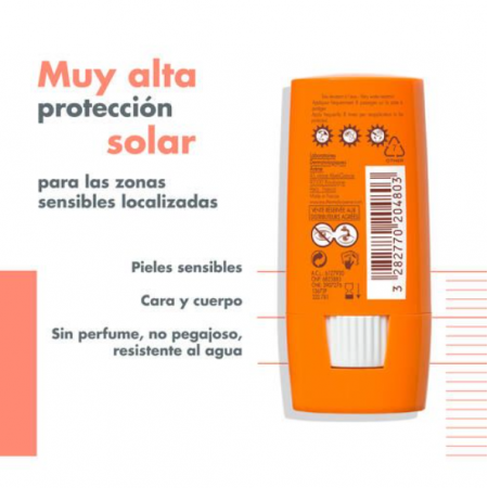 AVENE SPF 50+ STICK ZONAS SENSIBLES 8 G