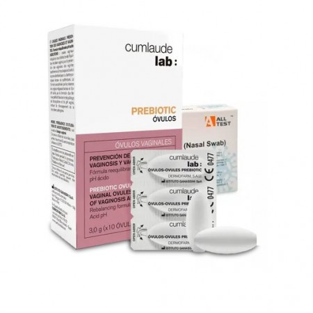 CUMLAUDE LAB DUPLO PREBIOTIC OVULOS 2 X 10 OVULOS 2ª UD 50%