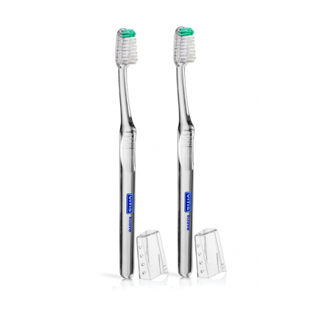 VITIS CEPILLO DENTAL ADULTO DUPLO SUAVE ACCESS 2 CEPILLOS