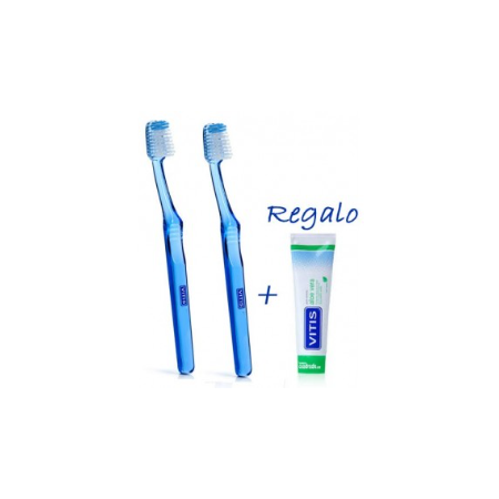 VITIS CEPILLO DENTAL ADULTO DUPLO SUAVE ACCESS 2 CEPILLOS