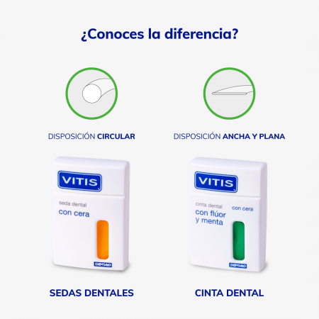 VITIS DUPLO SEDA DENTAL CON CERA 2 X 50 M