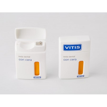 VITIS DUPLO SEDA DENTAL CON CERA 2 X 50 M