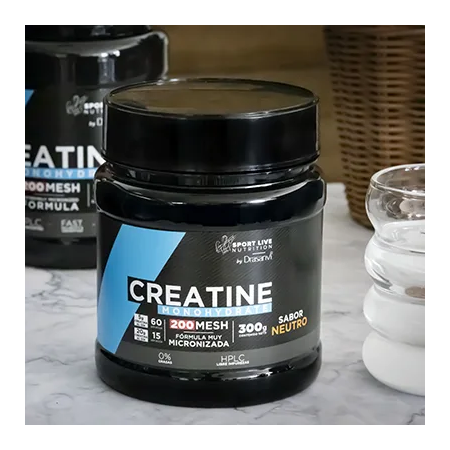 DRASANVI CREATINA 100% MONOHYDRATE 200 MESH 300G SABOR NEUTRO