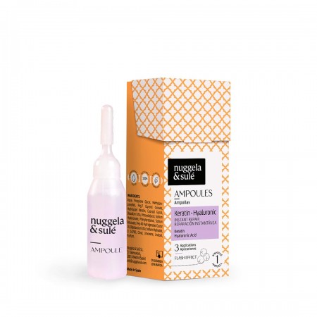 NUGGELA & SULE AMPOLLA KERATINA-HIALURONICO (1 AMPOLLA 10 ML)