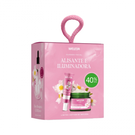 WELEDA COFRE FACIAL ALISANTE E ILUMINADOR CREMA DE DIA 40ML + CONTORNO DE OJOS 10ML