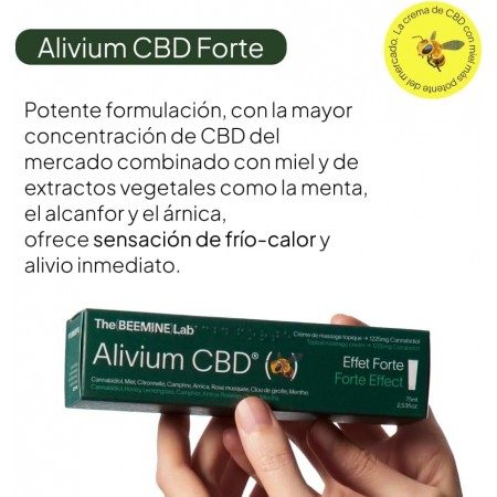 ALIVIUM CBD FORTE CREMA DE MASAJE 75 ML