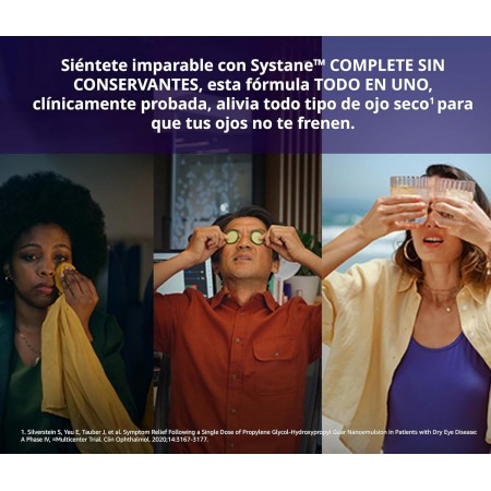 SYSTANE COMPLETE LUBRICANTES SIN CONSERVANTES 10 ML