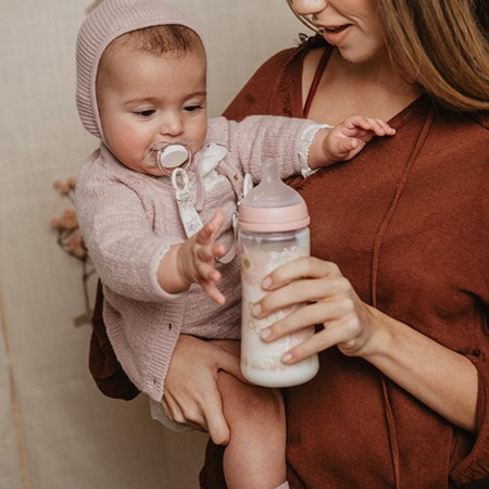 SUAVINEX BIBERON TETINA DE SILICONA FISIOLOGICA SX PRO ANTI COLICO +6 MESES FLUJO L 360 ML