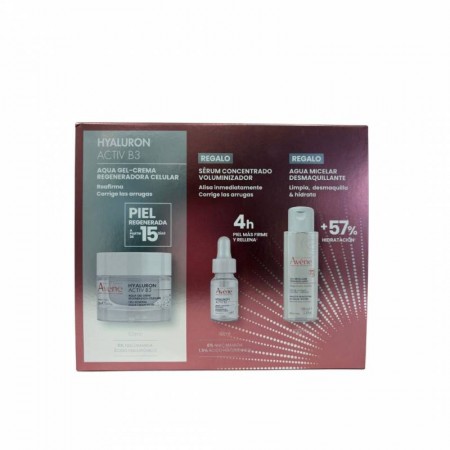 AVENE PACK HYALURON ACTIV B3 AQUA GEL CREMA 50ML + REGALO 2 MINITALLA