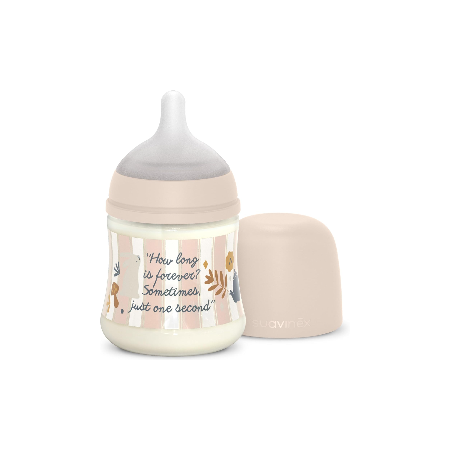 SUAVINEX BIBERON TETINA DE SILICONA SXPRO ANTI COLICO FUJO S +0 MESES 150 ML