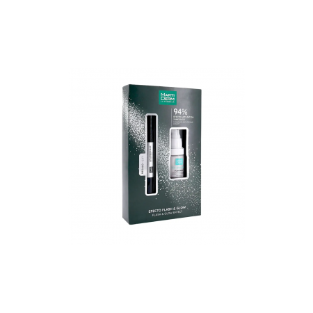 MARTIDERM COFRE FLASH SERUM 15 ML + REGALO PLATINUM LIP SUPREME BALSAMO LABIAL 4.5ML