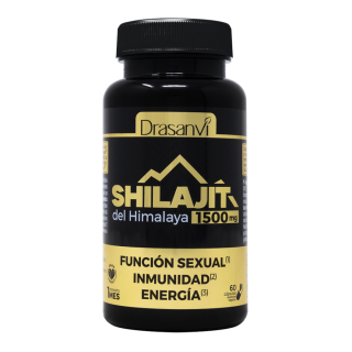 DRASANVI SHILAJIT DEL HIMALAYA. FUNCION SEXUAL, ENERGÍA E INMUNIDAD 1500MG