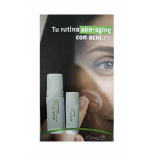 ACNIUM PACK RUTINA ANTIIMPERFECCIONES AKN-AGING ESPUMA LIMPIADORA 150ML+ EMULSION 50ML