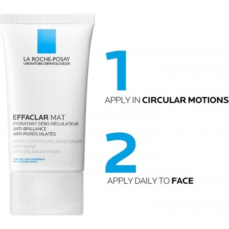 LA ROCHE POSAY EFFACLAR MAT CREMA HIDRATANTE 40 ML