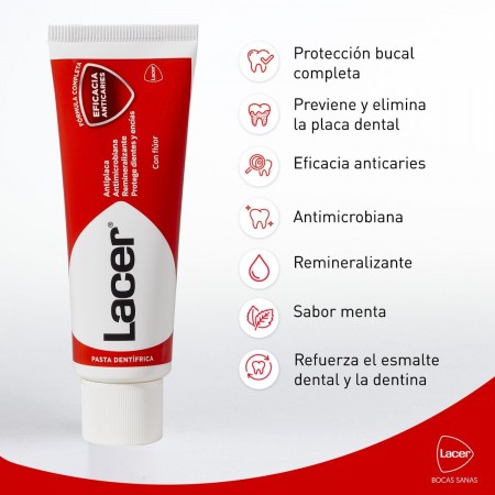 LACER PASTA DENTIFRICA CON FLUOR 50 ML