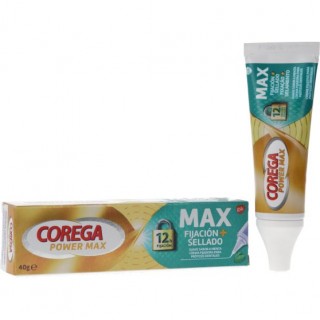 COREGA ADHESIVO SABOR MENTA MAX FIJACION + SELLADO 40 G