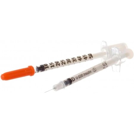 JERINGA DE INSULINA MICROFINE 0.5 ML 10 JERINGAS