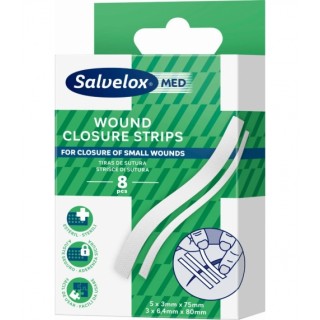 SALVELOX MED TIRAS DE SUTURA ESTERIL SURTIDO 8 TIRAS
