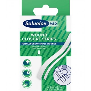 SALVELOX MED TIRAS DE SUTURA 8 TIRAS ESTERIL SURTIDO