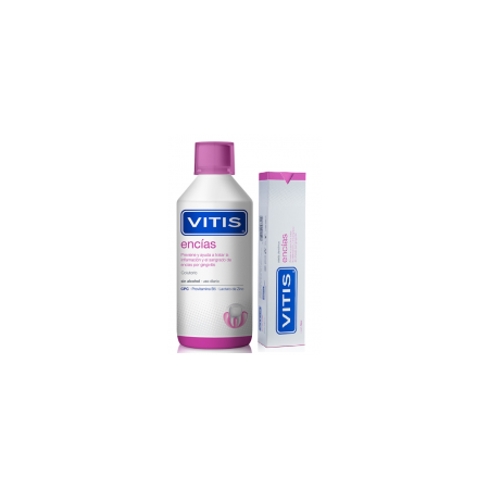 VITIS ENCIAS PACK COLUTORIO 500 ML + PASTA DENTIFRICA 100ML