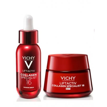 VICHY PROTOCOLO ANTIARRUGAS LIFTACTIV COLLAGEN SPECIALIST16 SERUM 30ML + CREMA DIA 50ML + REGALO