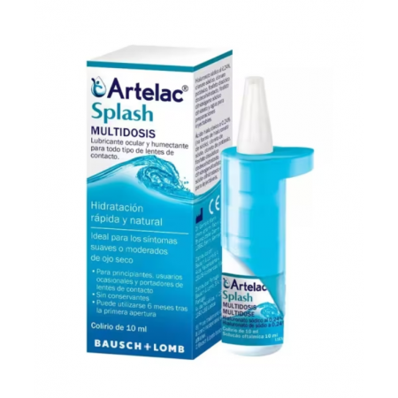 ARTELAC SPLASH OJOS SECOS 10ML MULTIDOSIS