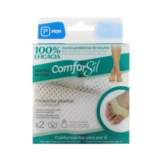 COMFORSIL PROTECTOR PLANTAR DE SILICONA CON ALMOHADILLA TALLA GRANDE