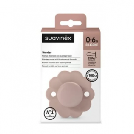 SUAVINEX CHUPETE SILICONA FISIOLOGICO WONDER SX PRO SOFT 0 - 6 MESES