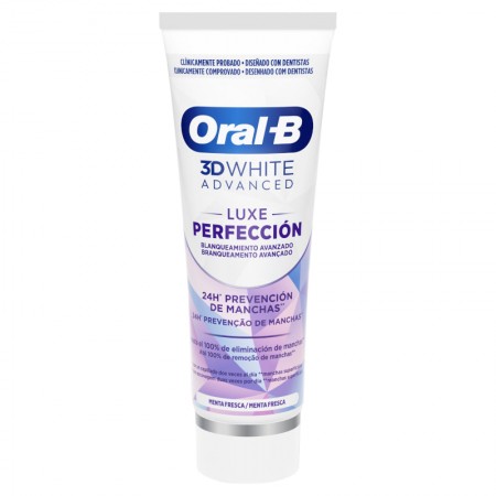 ORAL B PASTA BLANQUEANTE 3DWHITE LUXE PERFECTION 75 ML