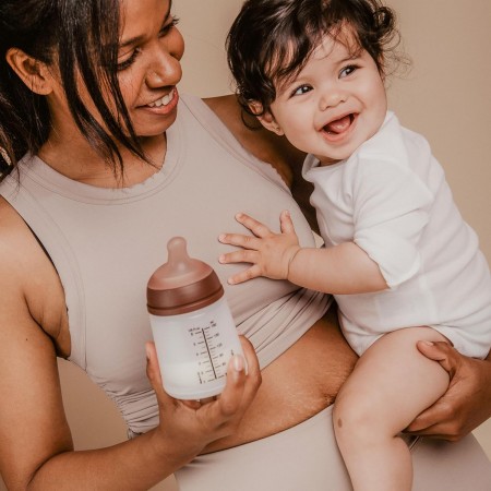 SUAVINEX ZERO ZERO BIBERON ANTICOLICO TETINA LACTANCIA SILICONA MIX 180 ML