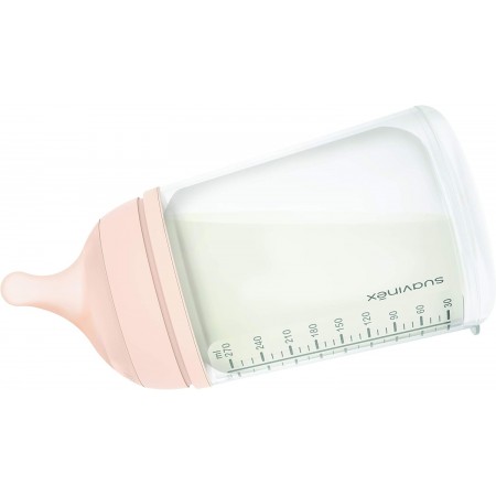 SUAVINEX ZERO ZERO BIBERON ANTICOLICO TETINA LACTANCIA SILICONA MIX 180 ML