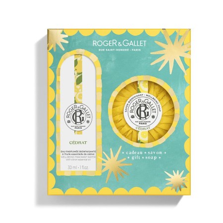 ROGER & GALLET PACK AGUA PERFUMADA CEDRAT 30ML + JABON 100GR