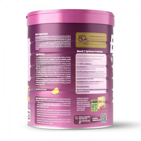 BLEMIL OPTIMUM EVOLUTION 2 LECHE EN POLVO 800 G